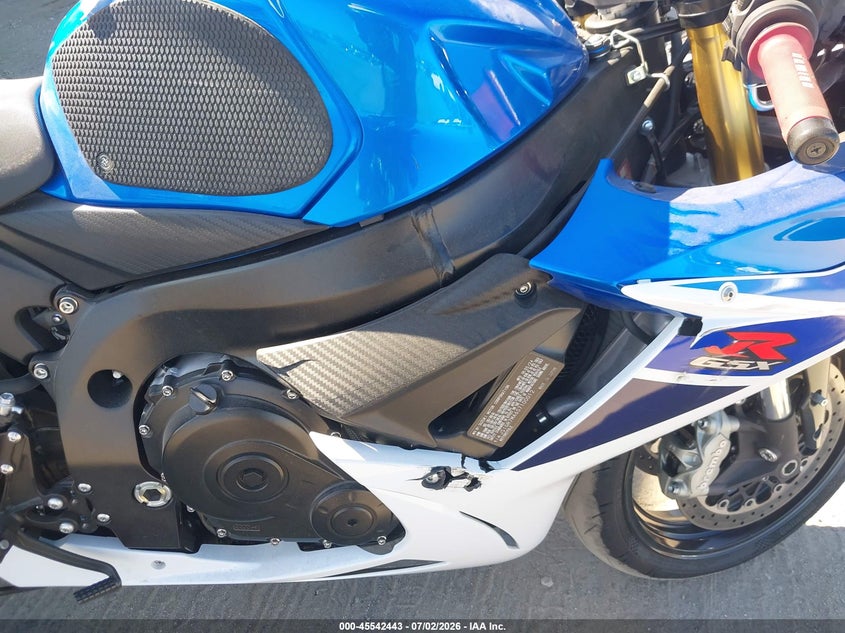 2025 Suzuki Gsx-R750 VIN: JS1GR7MA6S7100012 Lot: 45542443