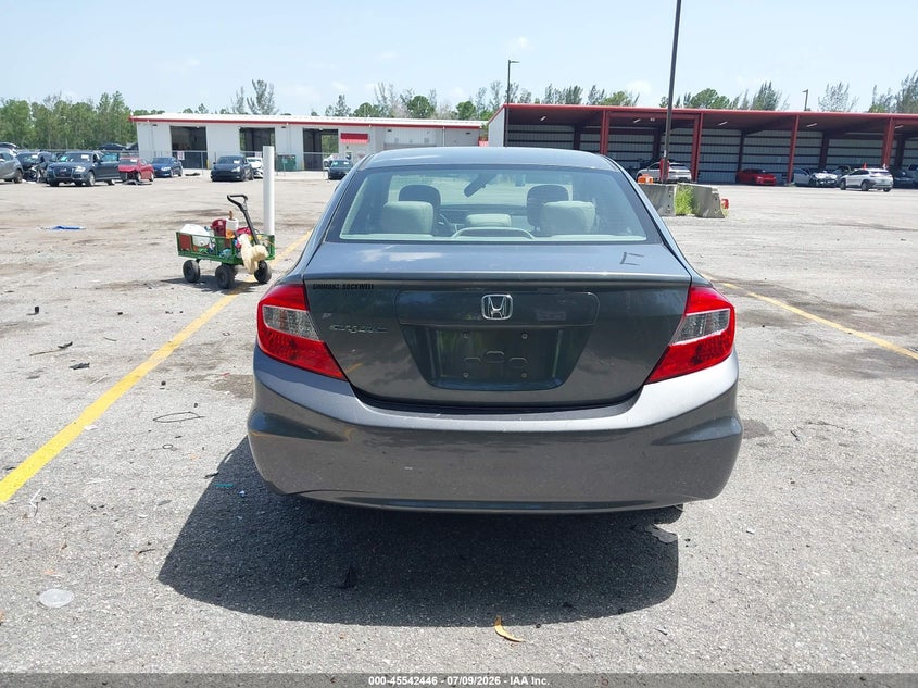 2012 HONDA CIVIC SEDAN 1.8L I-4 VVT, 140HP