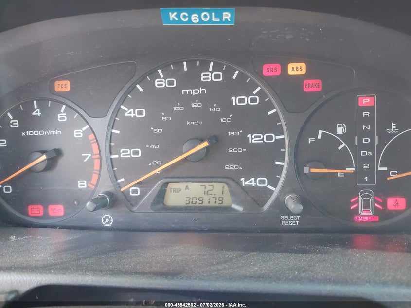 2002 HONDA ODYSSEY auction photo 7