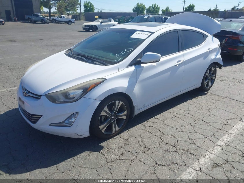2015 Hyundai Elantra Sport KMHDH4AHXFU374778 photo 1