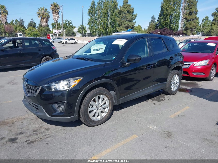 Vin: jm3ke4ce1d0110027, lot: 46040804, mazda cx-5 touring 20132