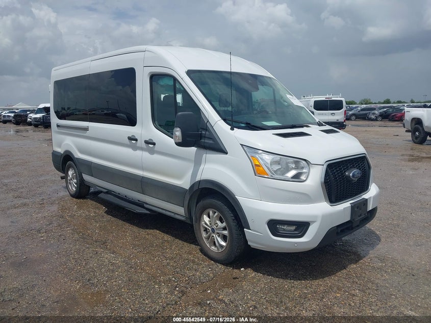Vin: 1fbax2cg9mka50883, lot: 46040818, ford transit-350 passenger van xlt 2021 img_1