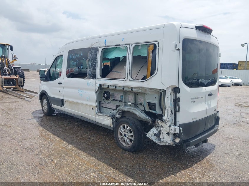 Vin: 1fbax2cg9mka50883, lot: 46040818, ford transit-350 passenger van xlt 20213