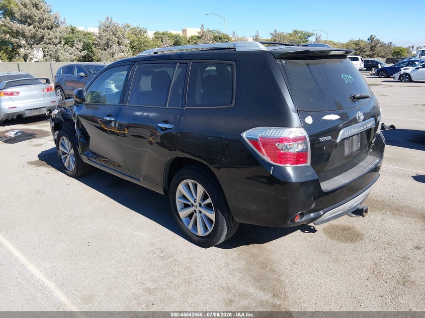 2008 TOYOTA HIGHLANDER HYBRID auction photo 3
