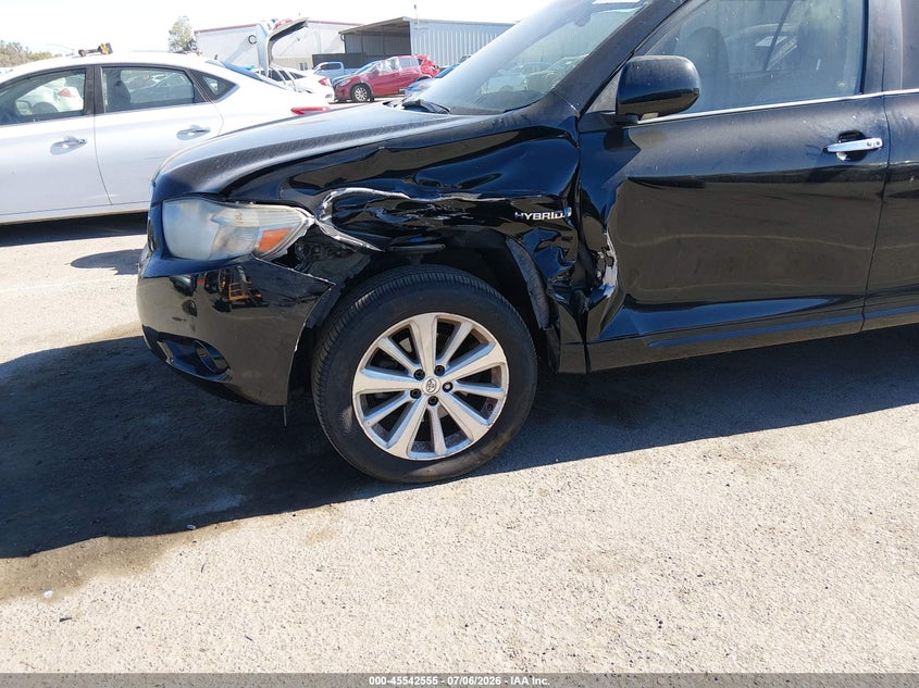 2008 TOYOTA HIGHLANDER HYBRID auction photo 6