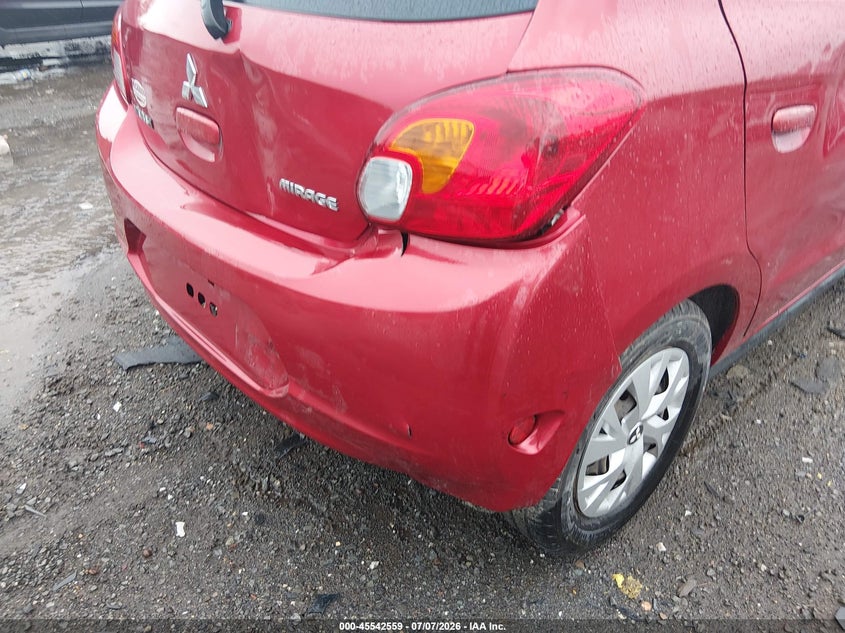 2015 Mitsubishi Mirage De VIN: ML32A3HJXFH007510 Lot: 45542559