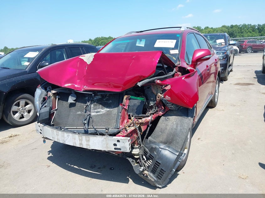 2012 Lexus Rx 350 2T2ZK1BA2CC077519 photo 1