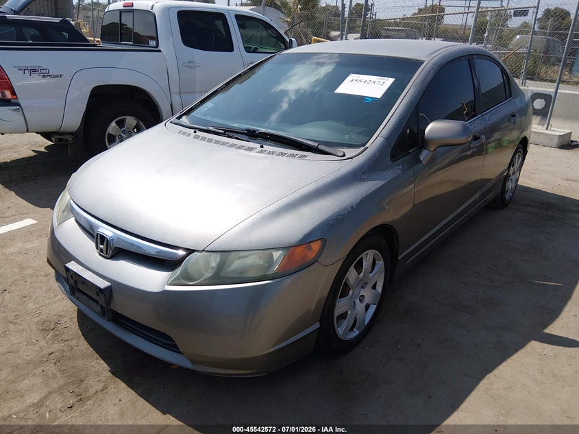 2006 Honda Civic Lx 2HGFA16576H509430 photo 1
