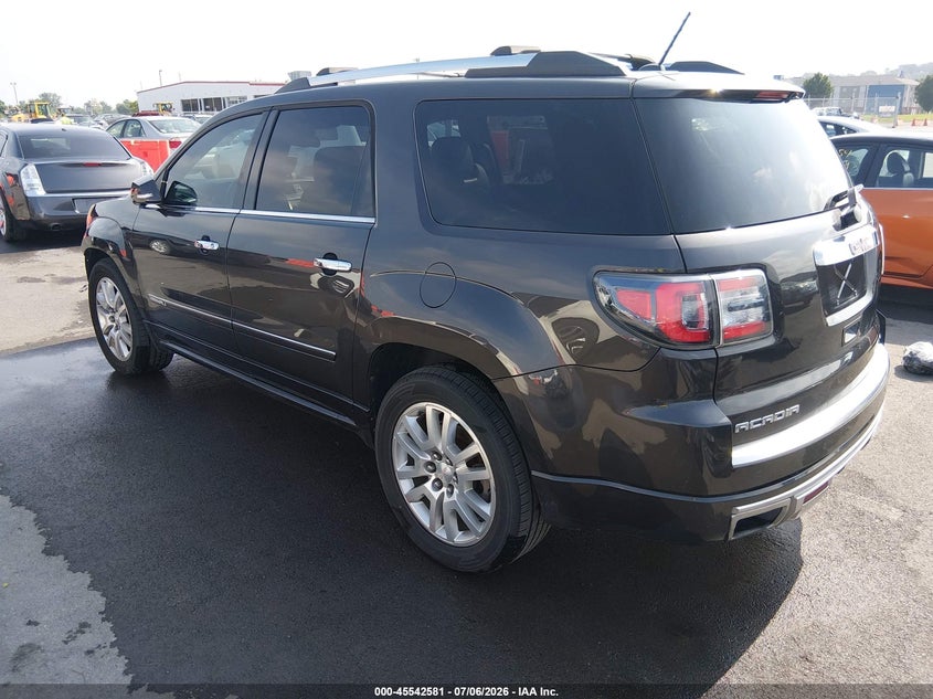 Vin: 1gkkvtkd3fj182831, lot: 46040850, gmc acadia denali 20153