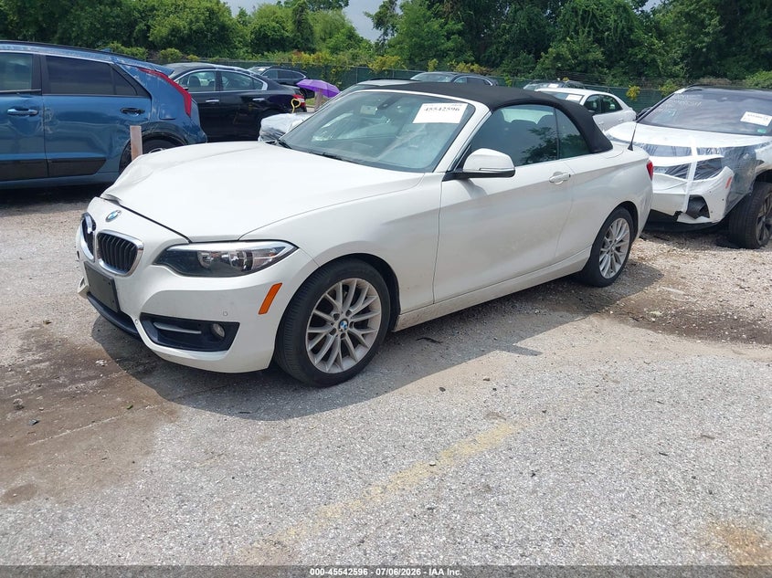 Vin: wba1k9c59gv322902, lot: 46040865, bmw 228i 20162