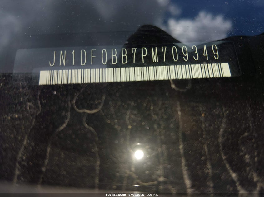 2023 Nissan Ariya Engage+ VIN: JN1DF0BB7PM709349 Lot: 45542600