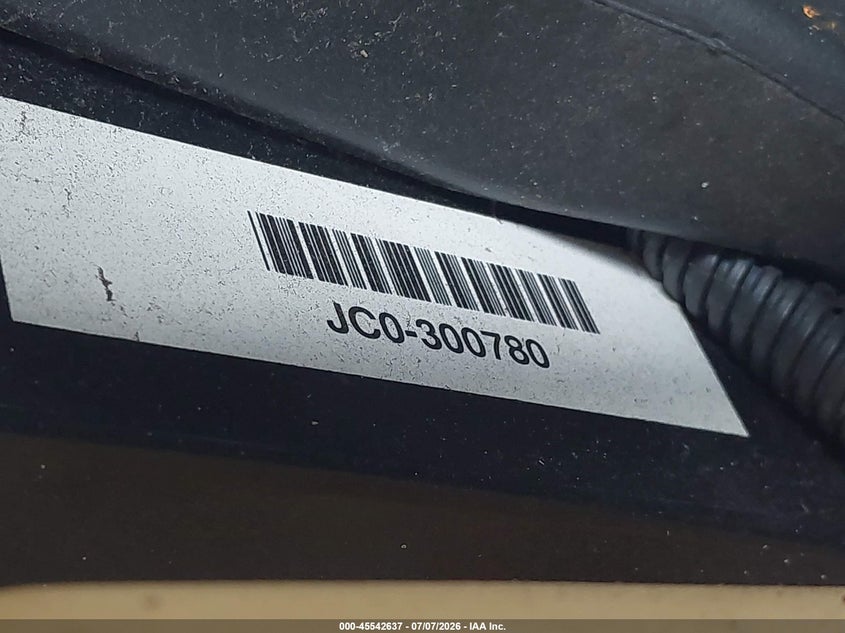 2012 Yamaha Other VIN: JC0300780 Lot: 45542637