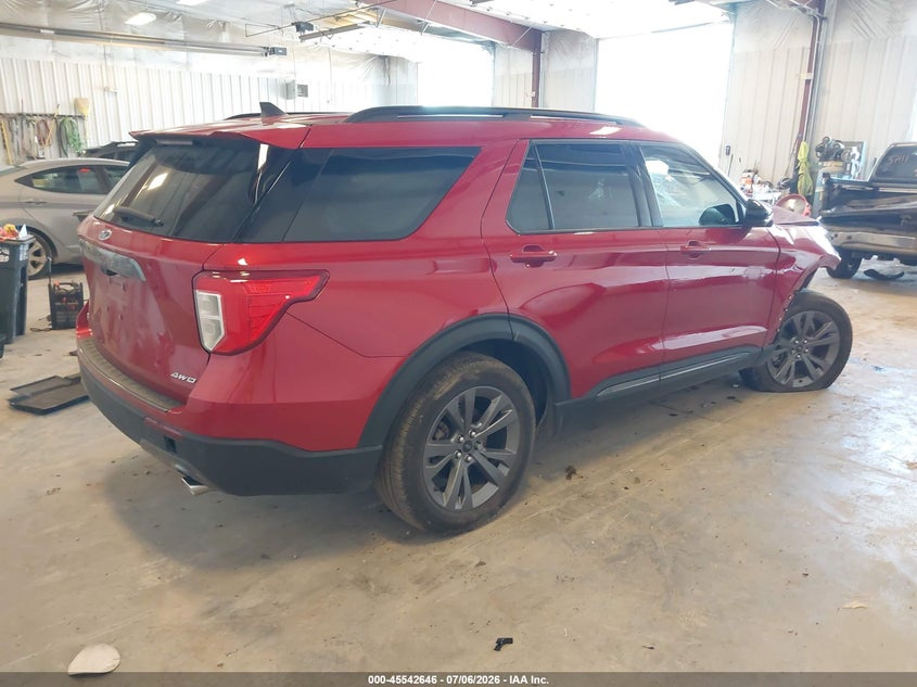 Vin: 1fmsk8dh6rga65274, lot: 46040915, ford explorer xlt 20244