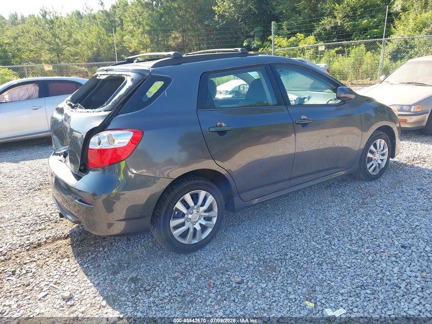 Vin: 2t1ku4ee1cc844275, lot: 46040939, toyota matrix l 20124