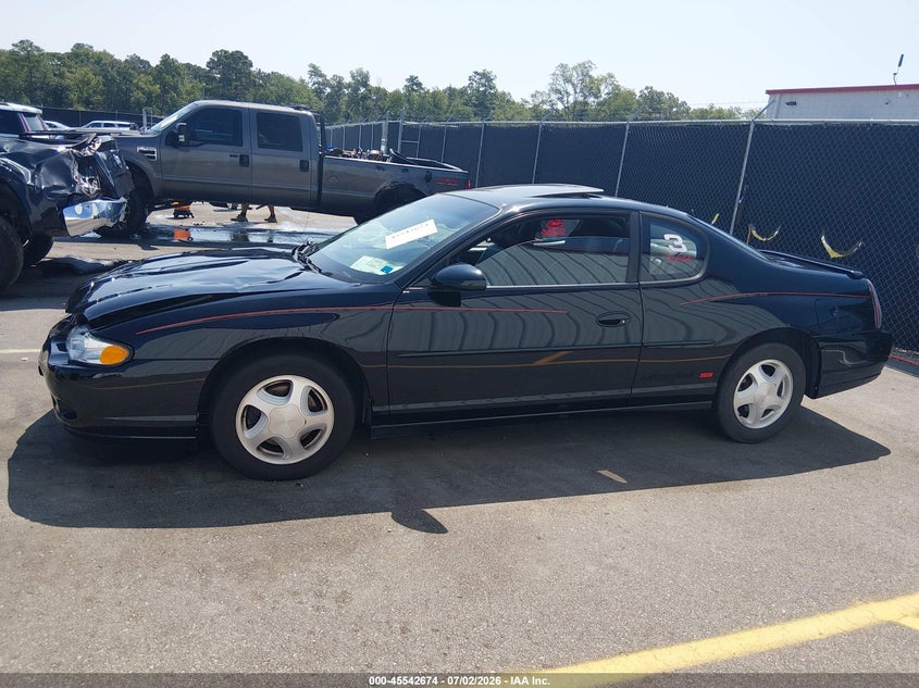 2003 Chevrolet Monte Carlo Ss VIN: 2G1WX12K639361116 Lot: 45542674