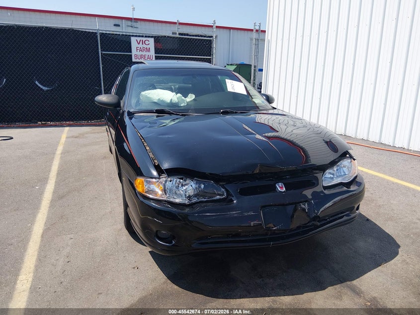 2003 Chevrolet Monte Carlo Ss VIN: 2G1WX12K639361116 Lot: 45542674
