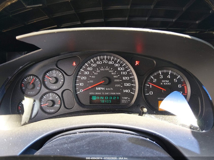 2003 Chevrolet Monte Carlo Ss VIN: 2G1WX12K639361116 Lot: 45542674