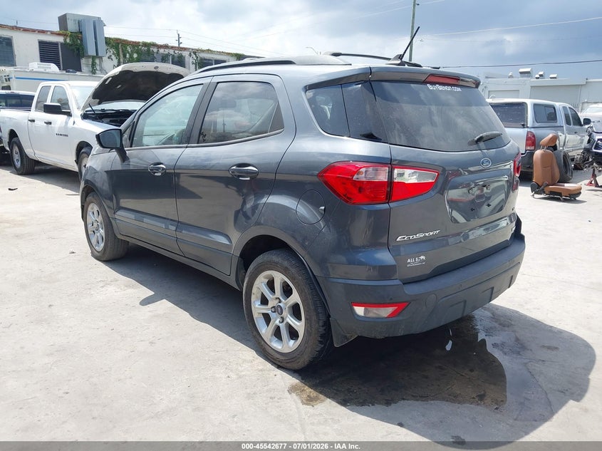 Vin: maj3s2ge6lc322364, lot: 46040946, ford ecosport se 20203