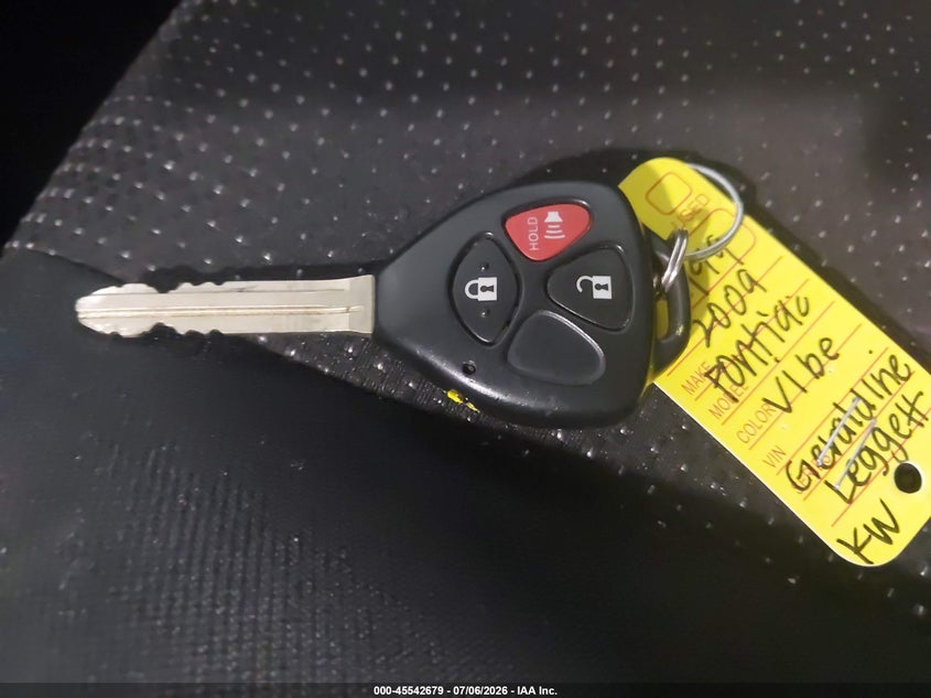 2009 Pontiac Vibe VIN: 5Y2SP67049Z431558 Lot: 45542679
