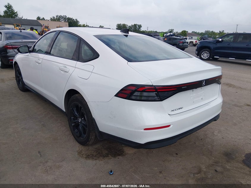 2025 HONDA ACCORD auction photo 3