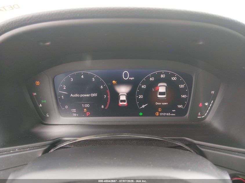 2025 HONDA ACCORD auction photo 7