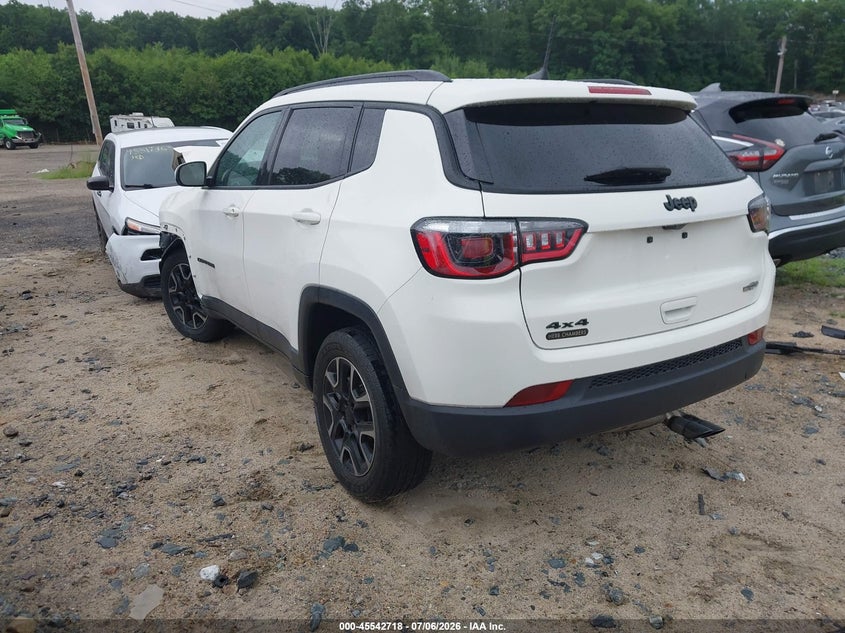 Vin: 3c4njdab1lt239428, lot: 46040986, jeep compass north edition 4x4 20203