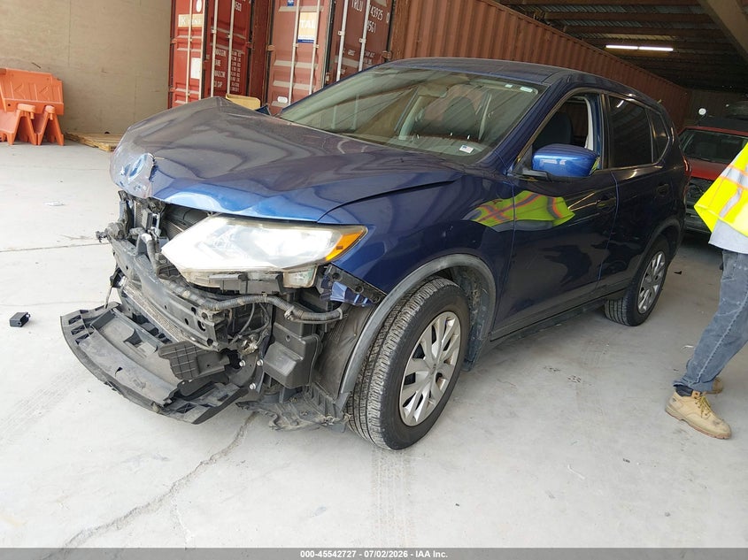 2017 NISSAN ROGUE auction photo 2