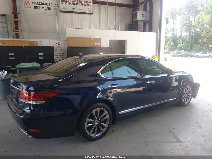 2013 Lexus Ls 460 VIN: JTHCL5EF7D5017514 Lot: 45542828