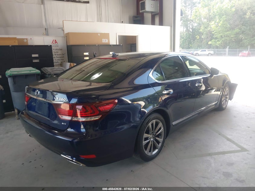 Vin: jthcl5ef7d5017514, lot: 46041097, lexus ls 460 20134