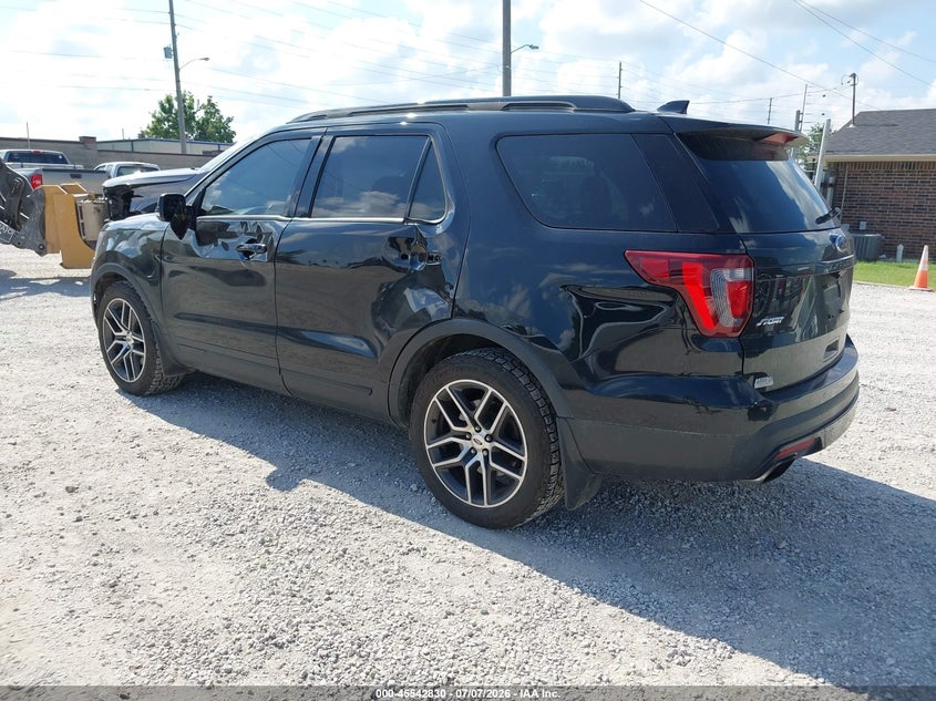 Vin: 1fm5k8gt0hga99139, lot: 46041099, ford explorer sport 20173