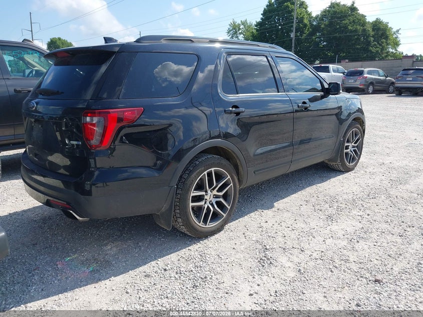 Vin: 1fm5k8gt0hga99139, lot: 46041099, ford explorer sport 20174