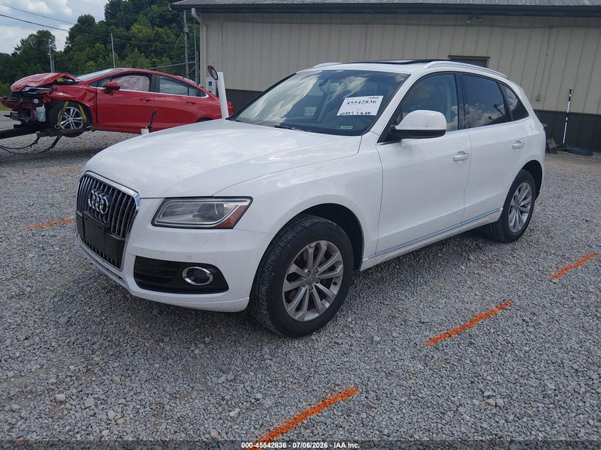 Vin: wa1l2afp7ga017748, lot: 46041105, audi q5 2.0t premium 20162
