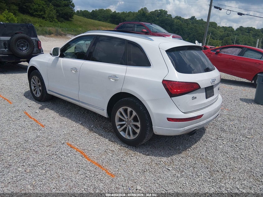 Vin: wa1l2afp7ga017748, lot: 46041105, audi q5 2.0t premium 20163