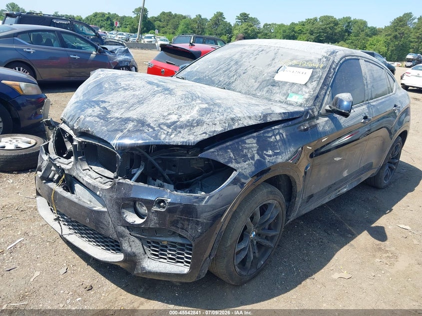 Vin: 5ymkw8c51h0u71767, lot: 46041110, bmw x6 m 20172