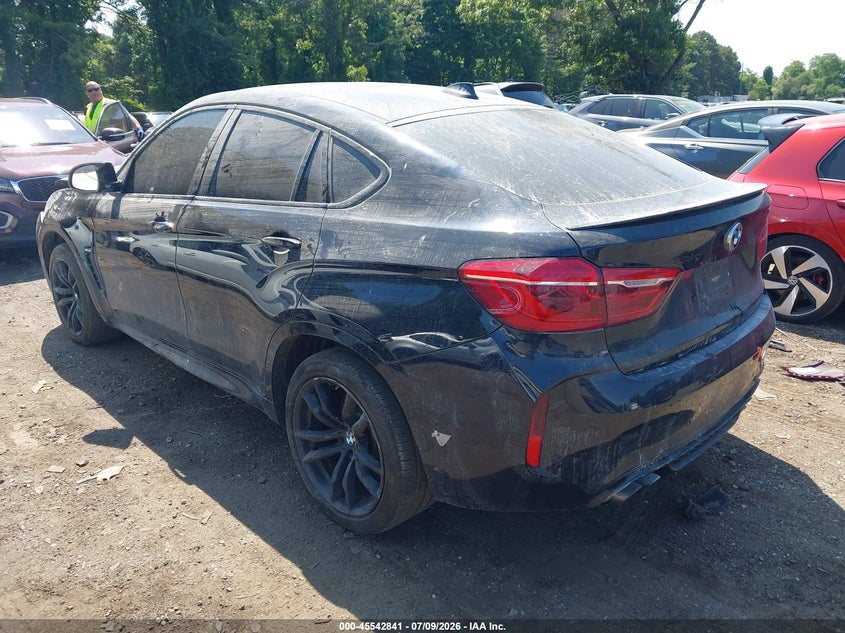 Vin: 5ymkw8c51h0u71767, lot: 46041110, bmw x6 m 20173