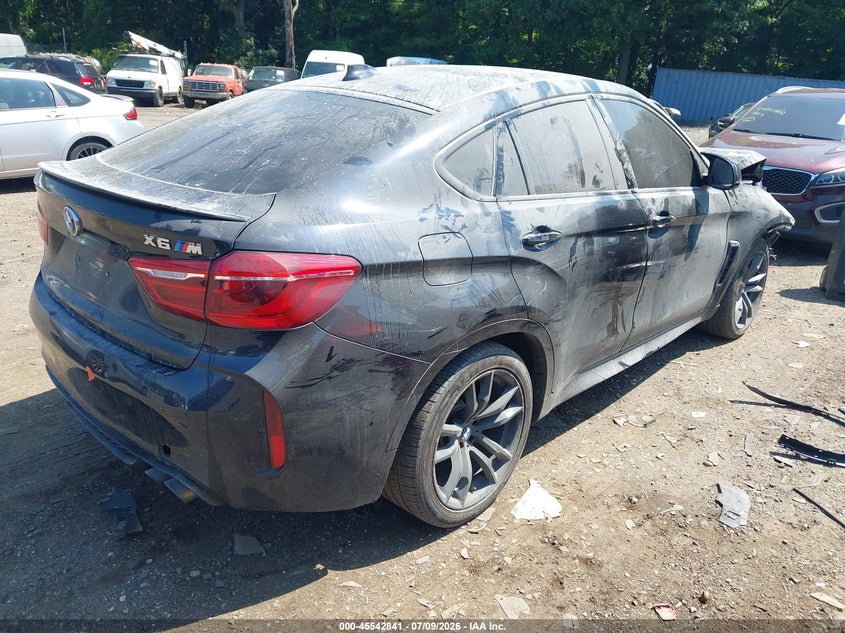 Vin: 5ymkw8c51h0u71767, lot: 46041110, bmw x6 m 20174