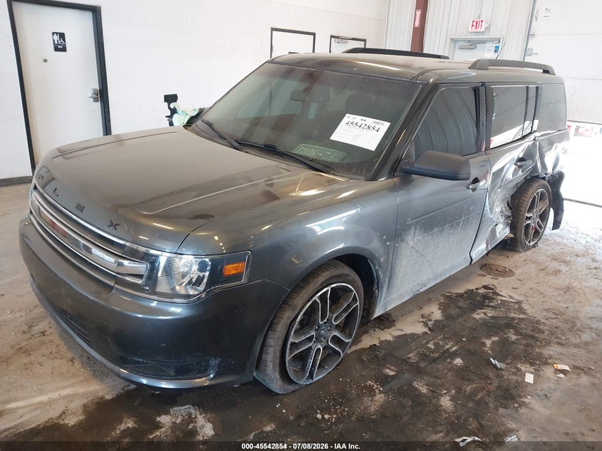 2019 Ford Flex, Левый бок, IAAI, VIN 2FMGK5B88KBA37318 — фото 2