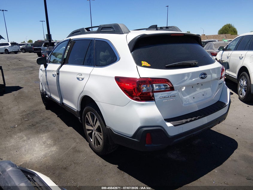 Vin: 4s4bsanc0j3200965, lot: 46041140, subaru outback 2.5i limited 20183