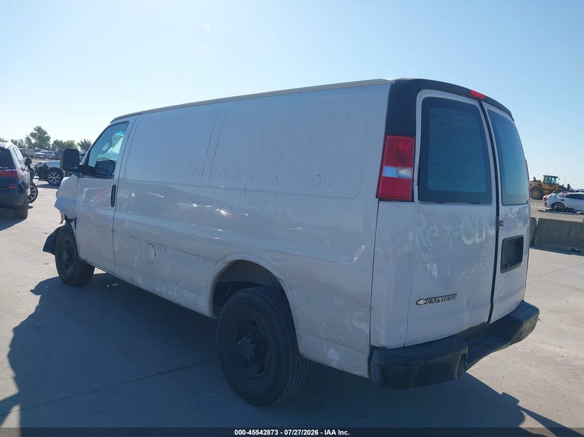 Vin: 1gcwgaff1h1173832, lot: 46041142, chevrolet express 2500 work van 20173