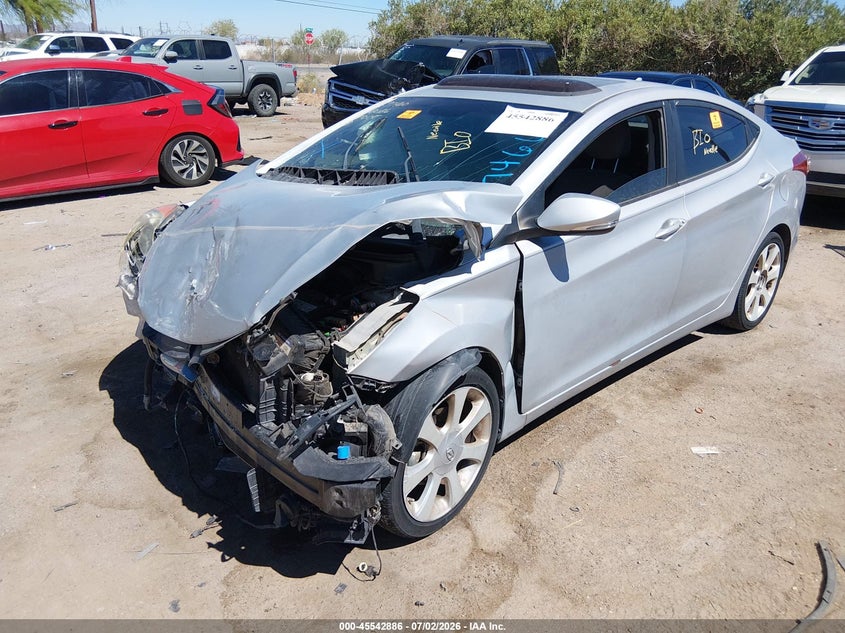 KMHDH4AE2DU746696 2013 Hyundai Elantra Limited photo 1