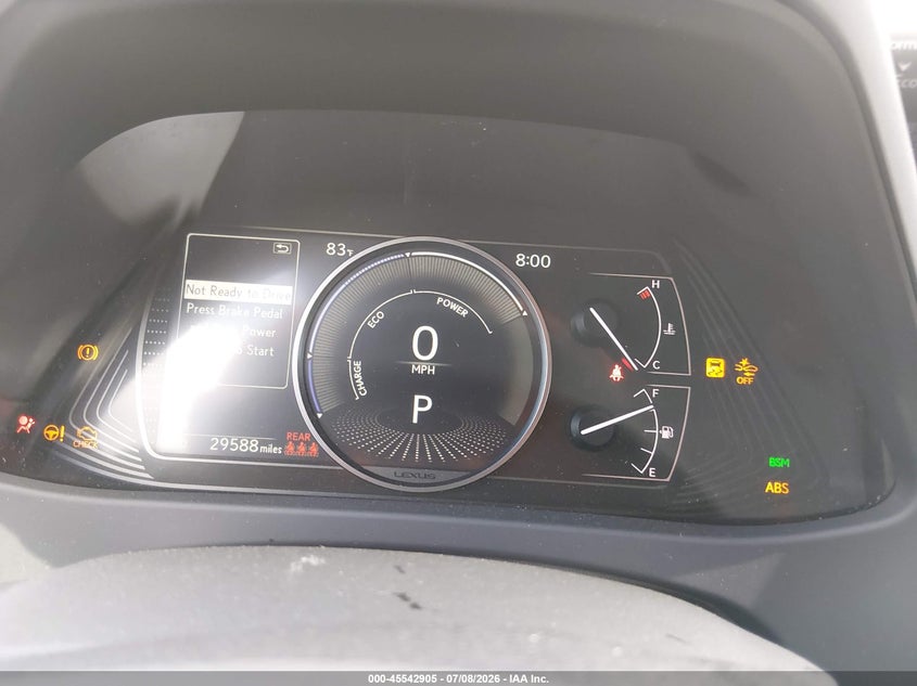 2023 Lexus Ux 250H Premium VIN: JTHP9JBH6P2067289 Lot: 45542905