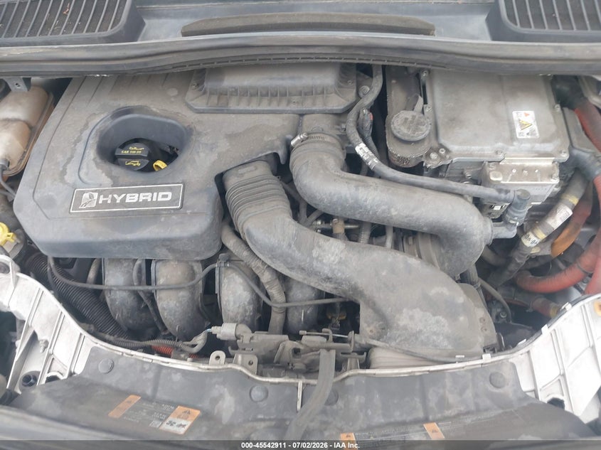 2013 Ford C-Max Hybrid Sel VIN: 1FADP5BU6DL555734 Lot: 45542911