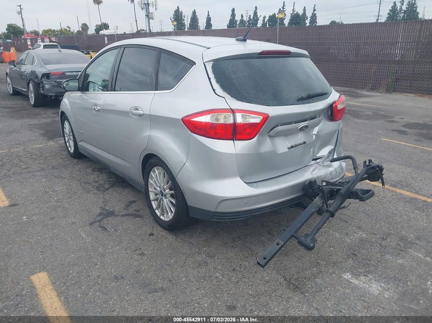 Vin: 1fadp5bu6dl555734, lot: 46041181, ford c-max hybrid sel 20133