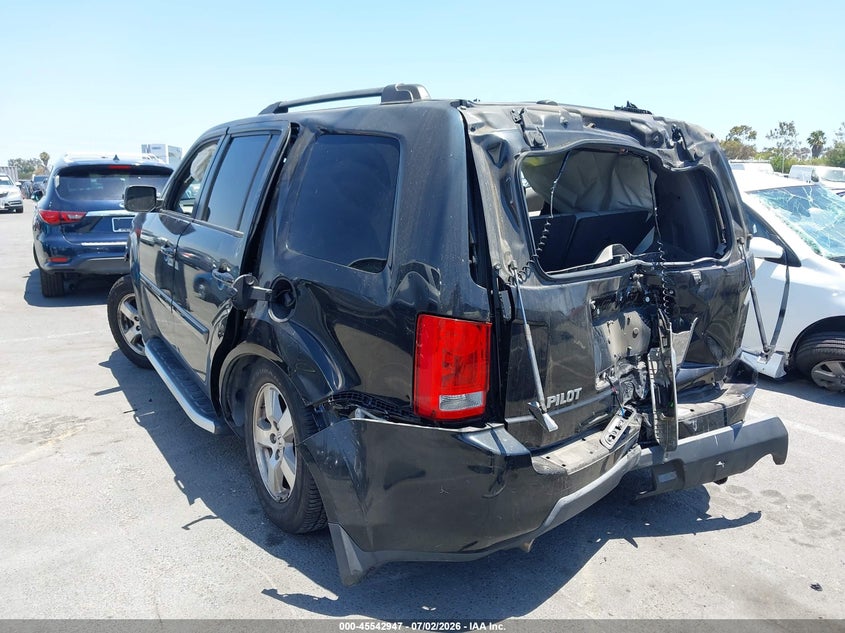 Vin: 5fnyf3h45bb007489, lot: 46041217, honda pilot ex 20113
