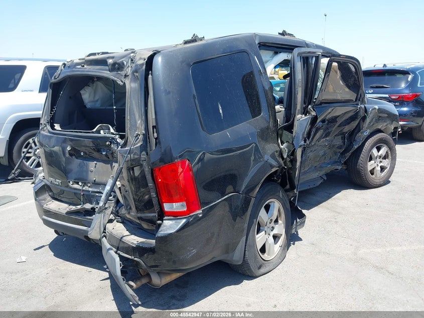 Vin: 5fnyf3h45bb007489, lot: 46041217, honda pilot ex 20114