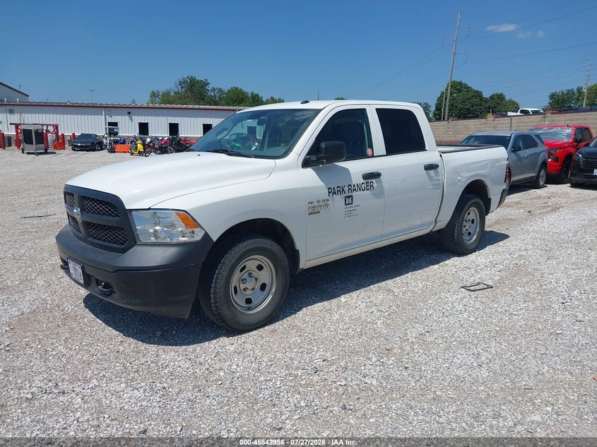 2019 RAM 1500, Звичайний знос, IAAI, VIN 3C6RR7KG6KG567285 — фото 2