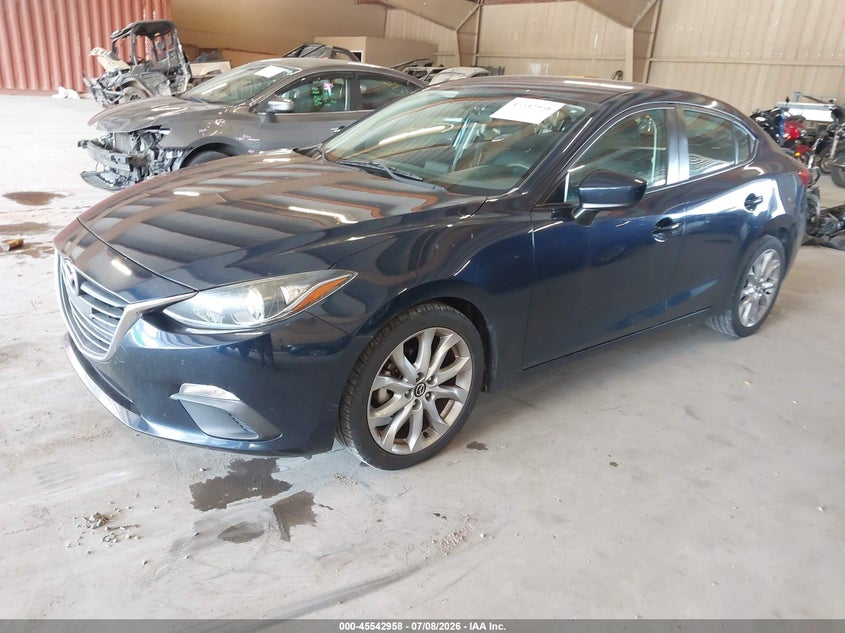 Vin: 3mzbm1u7xem100618, lot: 46041227, mazda mazda3 i sport 20142