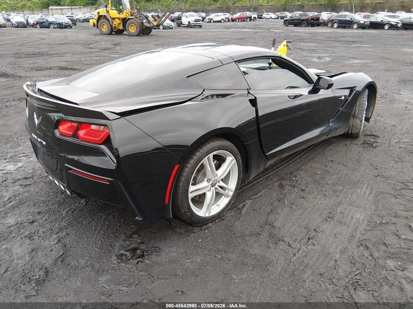 Vin: 1g1ya2d77g5113758, lot: 46041259, chevrolet corvette stingray 20164