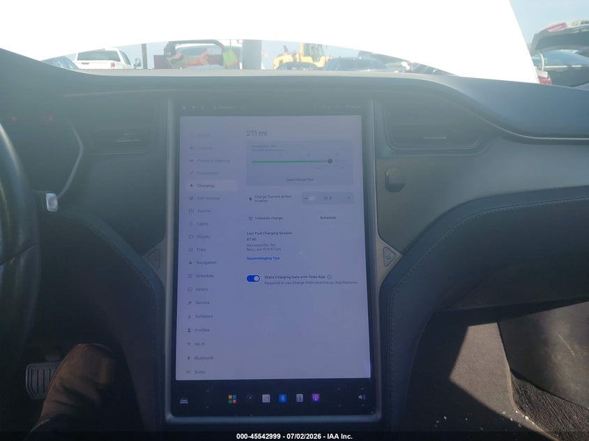 2018 Tesla Model S 100D/75D/P100D VIN: 5YJSA1E21JF277409 Lot: 45542999