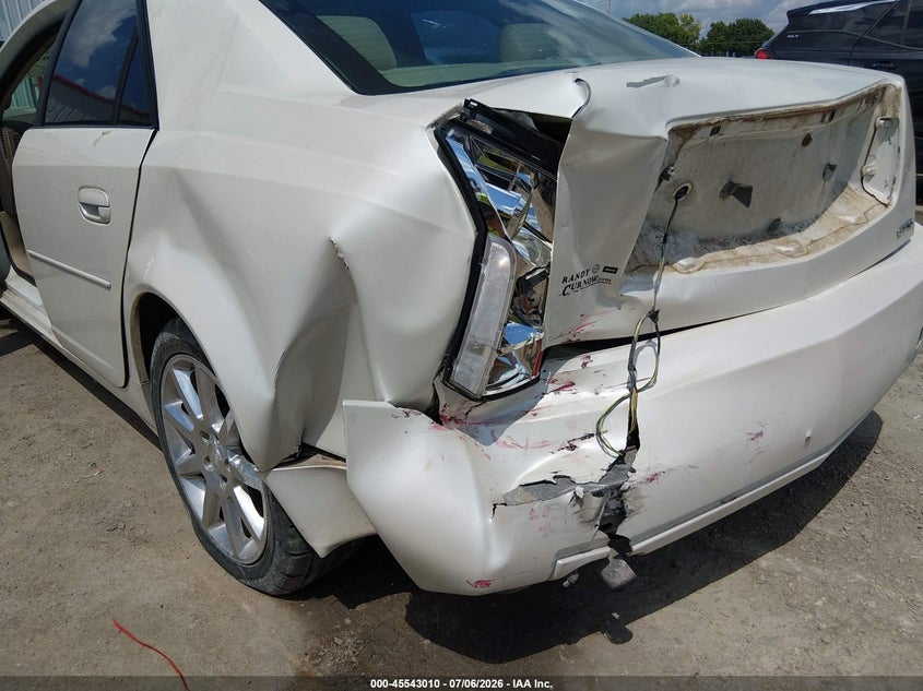 CADILLAC CTS 2006 VIN 1G6DP577560146869